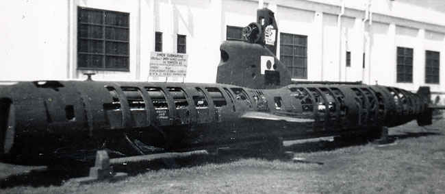 Japanese 3 Man Sub World War II. These came to be known as midget subs.
