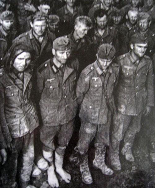 German Prisoners of War in 1945.