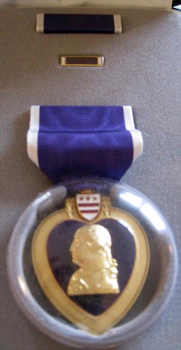 On 5/20/1970 in Cambodia, Eldon was awarded the Purple Heart for being hit in the abdomen by shrapnel.