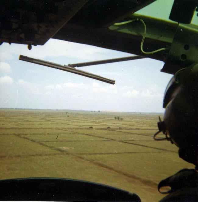 Bell UH-1 series Iroquois in Vietnam.