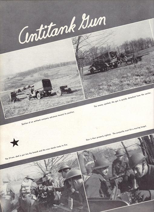 Antitank weapons of the 5th Infantry Division.