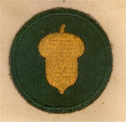 87th Division known as the Golden Acorn under Patton's 3rd Army.
