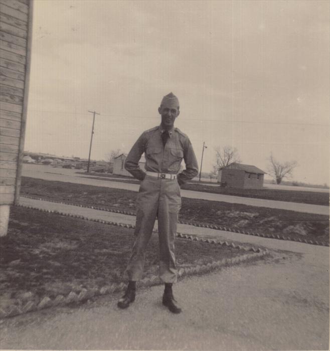 Dad at Camp Breckinridge.