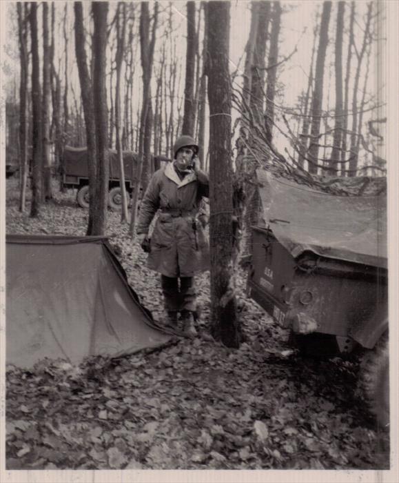 Dad on maneuver, Germany, 1951-1953.