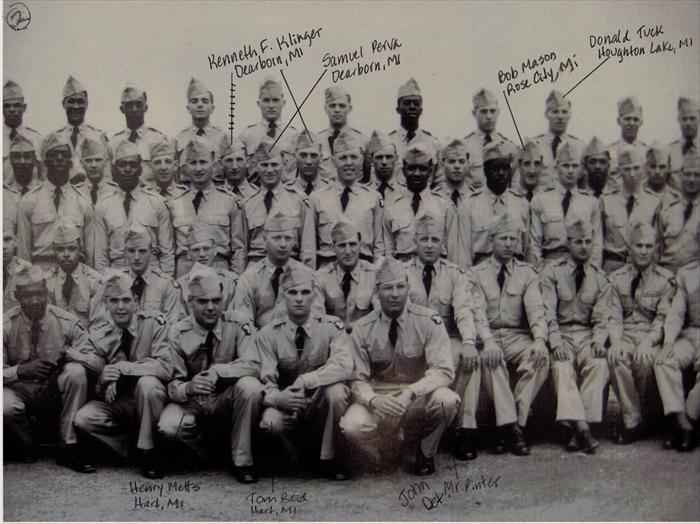 101st Airborne, 516th Reg. "G" Company Basic Training graduation photo.  P. 2 of 5.