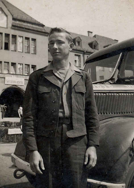 My grandfather Munich, Germany General Hospital May 1946.