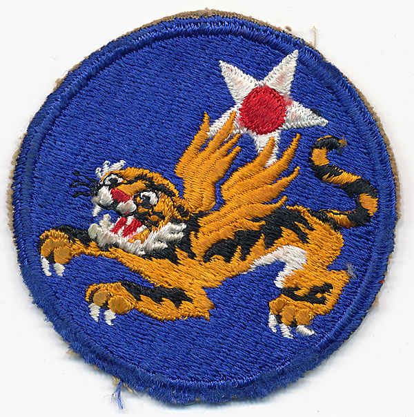 Flying Tiger insignia.
