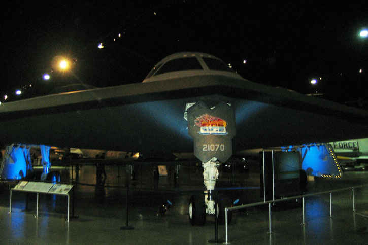 B-2 Spirit stealth bomber.