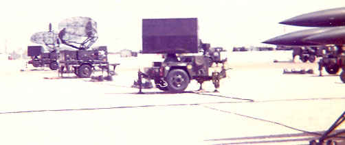 The Hawk Missile System that Dennis trained on. Ft. Bliss, TX 1973.