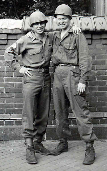 Staff Sergeant Joseph Gelsi to the left.