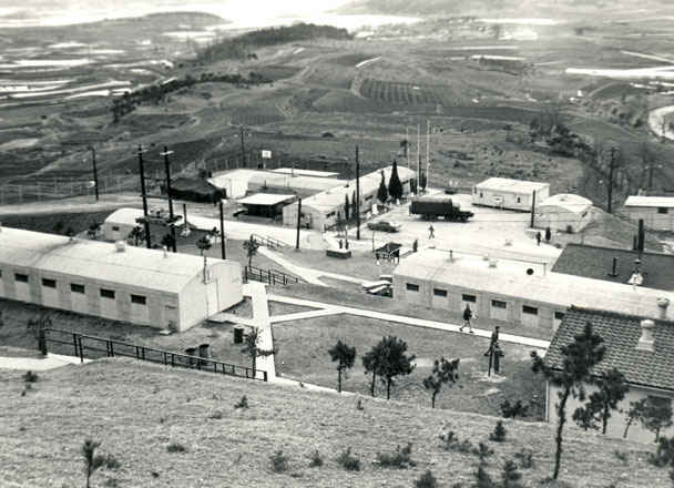 Korea U. S. Army B Battery barracks 1973-1974.
