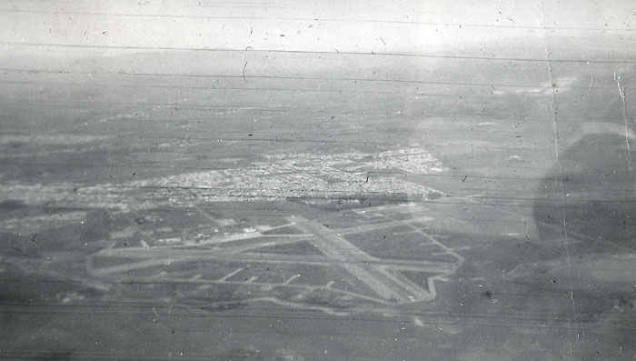 Aerial photo of Salinas Airfield near Monterey County, California.
.