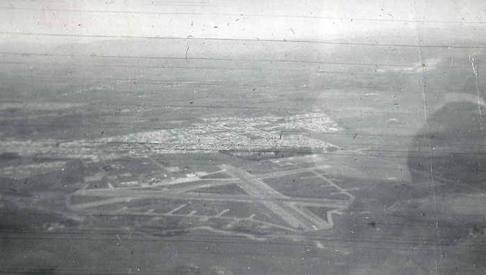 Aerial photo of Salinas Airfield near Monterey County, California.
.