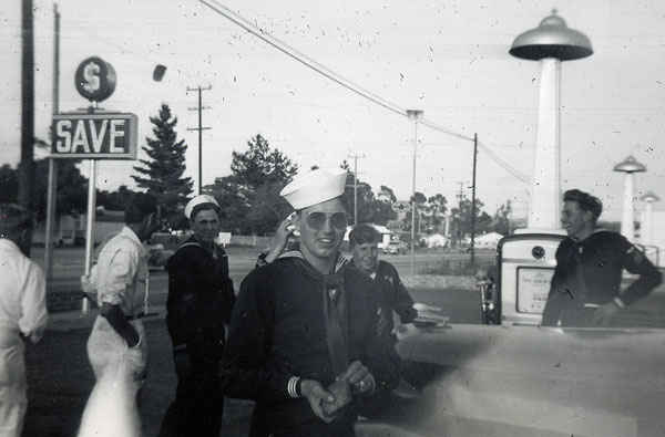 Monterey getting some gas.