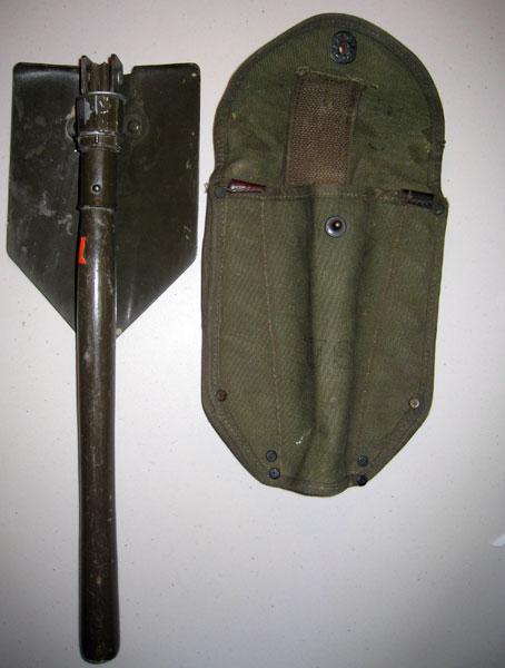 Shovel that my grandfather used during the war to dig fox holes.