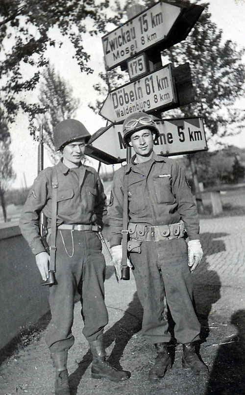 To the left my grandfather, Stanley Flisak.