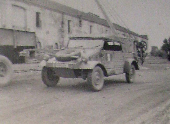 Captured German Jeep they used.