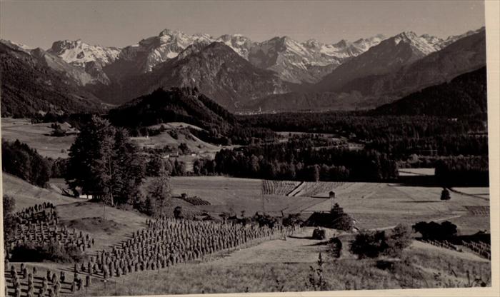 Football and baseball fields at Sonthofen.