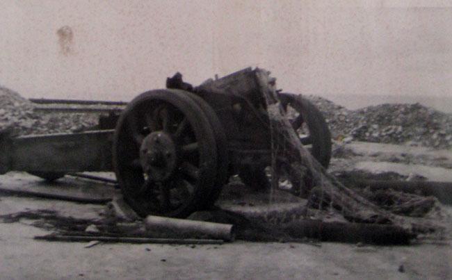 German coastal defense at Marseilles, France.