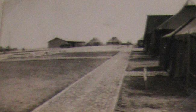 Tents at PW Camp 134 in North Africa.