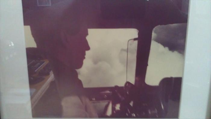 Lt. Herron Piloting a C-46 Over The Hump 1944