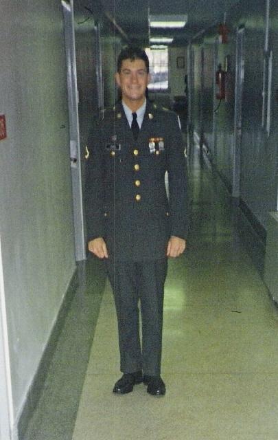 Walter Reed Army Hospital 91K Medical Laboratory Technician on the job training student barracks.