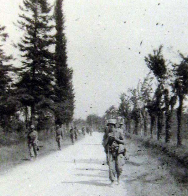 10th Mountain Division on patrol in Italy during World War II.