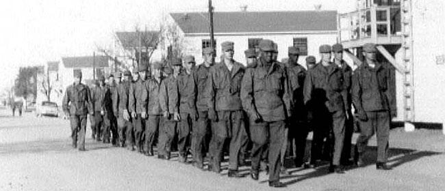 Kansas State ROTC flight at summer camp, 1950.