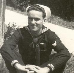 In his Navy Uniform