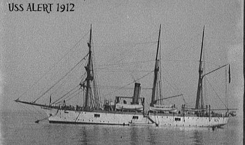 Served aboard the USS Alert, 1912.