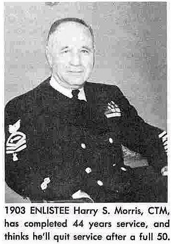 Picture of Chief Morris from a newspaper article written about him in 1948.